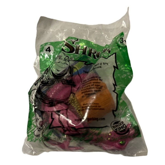 Vintage Burger King 2001 Shrek toy new sealed Dragon New - Picture 1 of 2